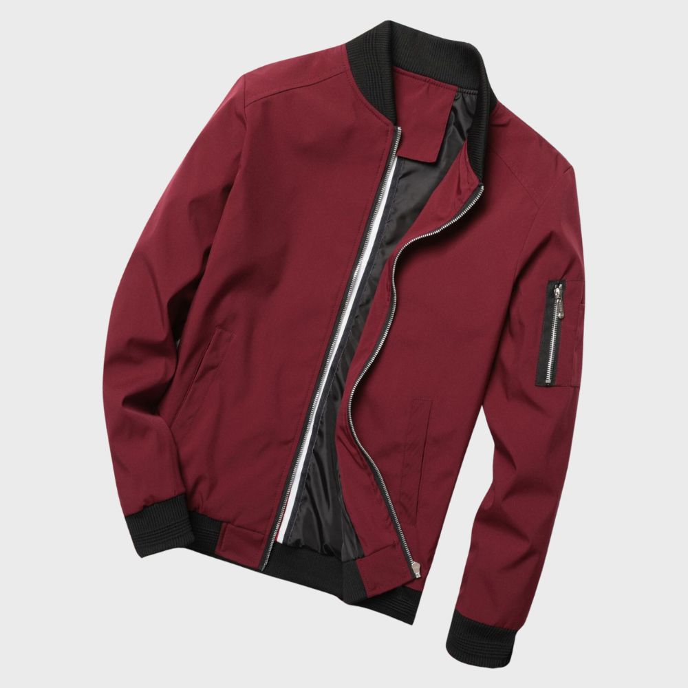 Hudson | Breathable Lightweight All-Season Bomber Jacket
