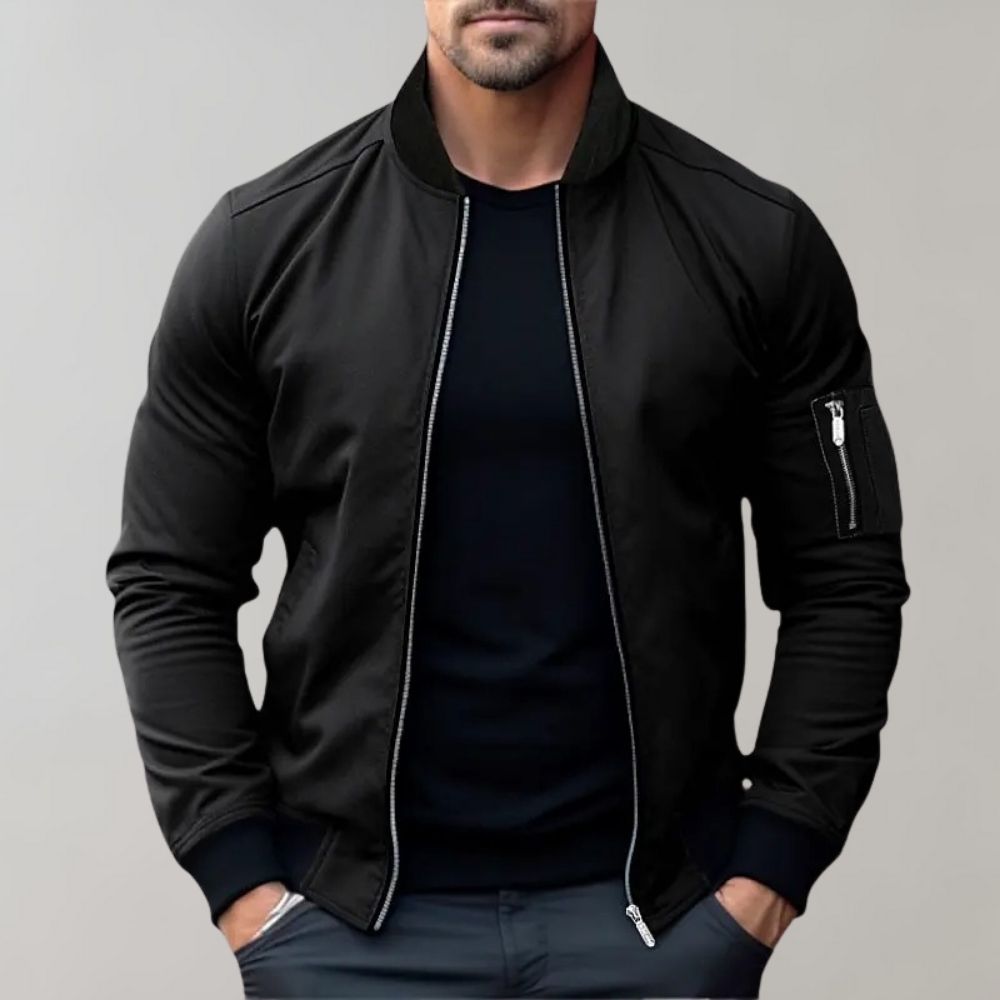 Hudson | Breathable Lightweight All-Season Bomber Jacket