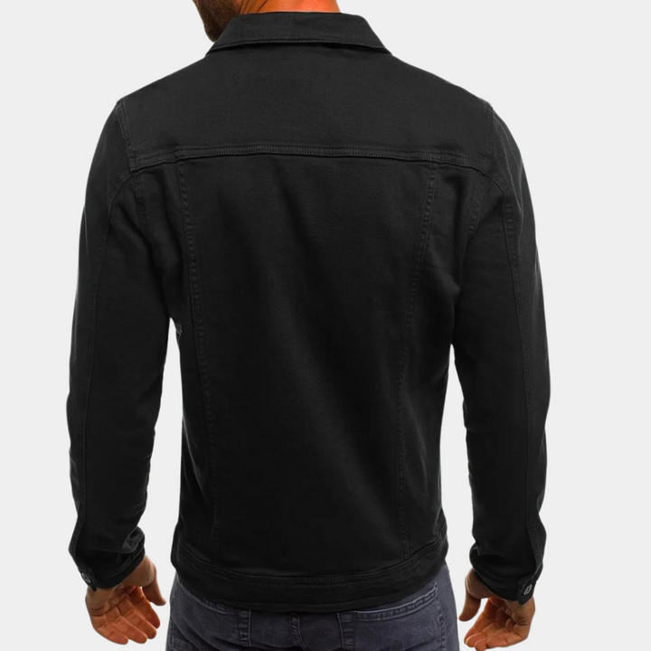Evander | Classic Button-Up Trucker Jacket