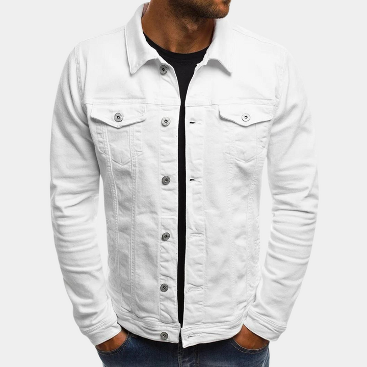 Evander | Classic Button-Up Trucker Jacket
