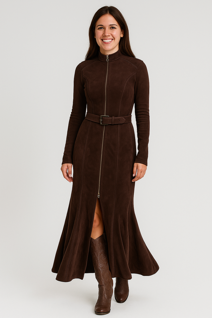 Tayli | Elegant Retro-Inspired Belted Dress