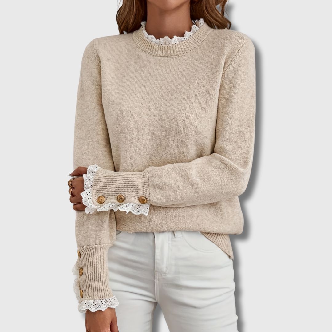 Evee | Chic Lightweight Ribbed Sweater