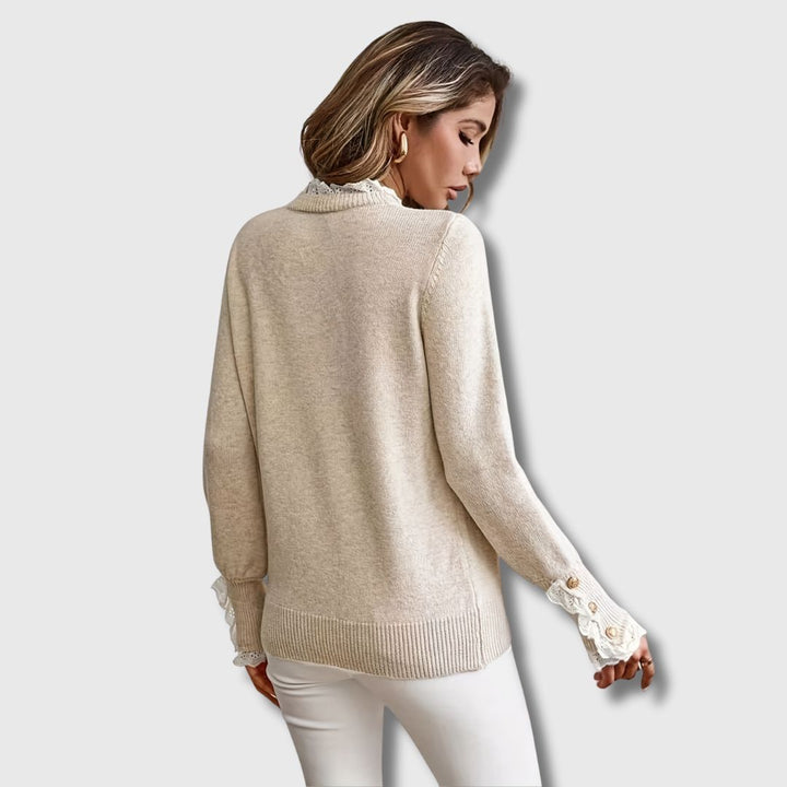 Evee | Chic Lightweight Ribbed Sweater