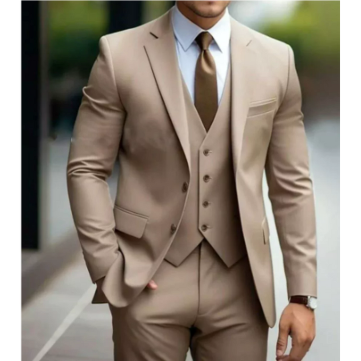 Elwood | Elegant 3-Piece Slim Fit Wedding Guest Suit