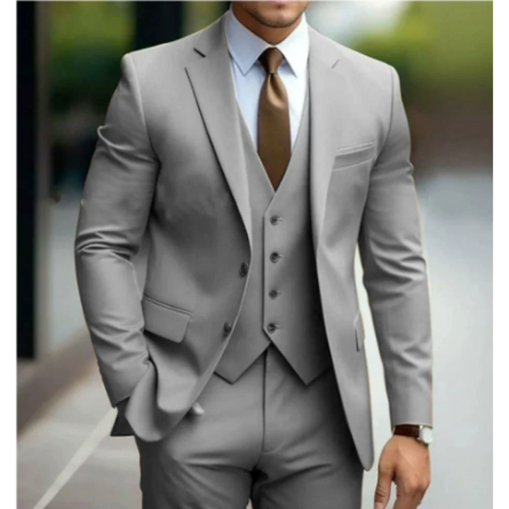 Elwood | Elegant 3-Piece Slim Fit Wedding Guest Suit
