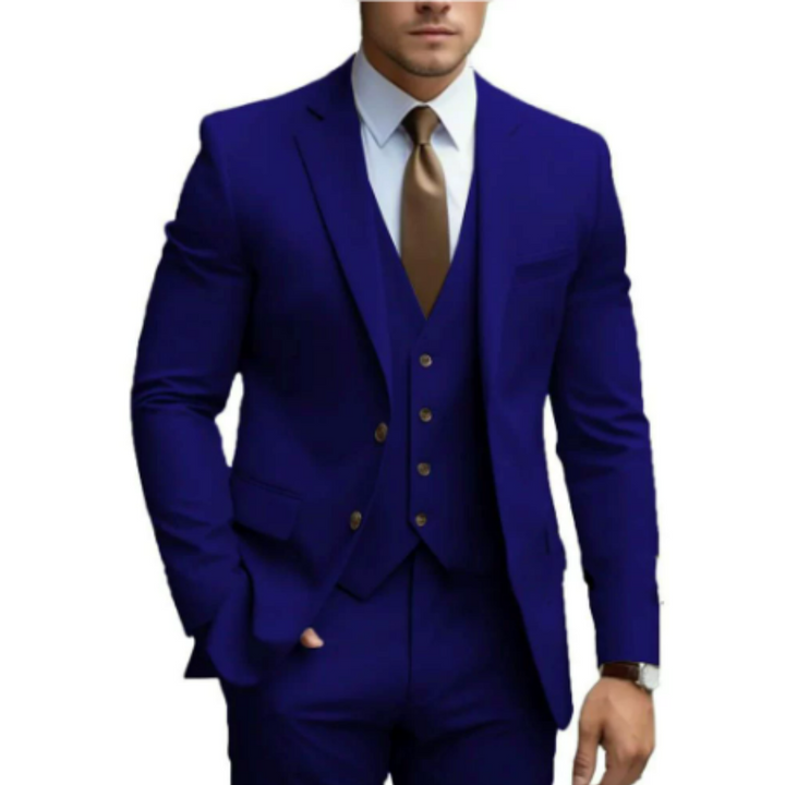 Elwood | Elegant 3-Piece Slim Fit Wedding Guest Suit