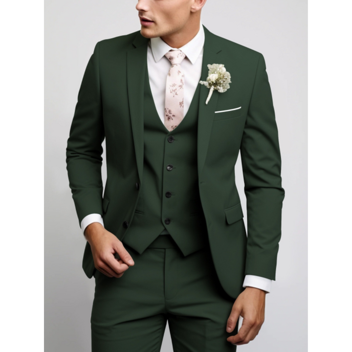 Zephyrus | Tailored Formal 3-Piece Slim Fit Suit Set