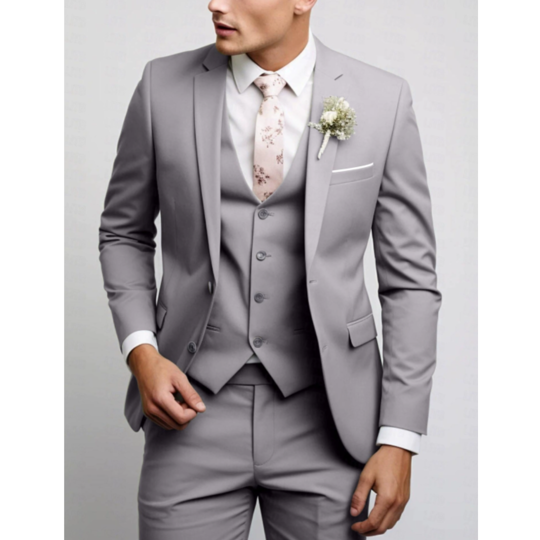 Zephyrus | Tailored Formal 3-Piece Slim Fit Suit Set