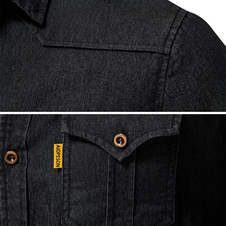 Jim | Classic Denim Structured Shirt