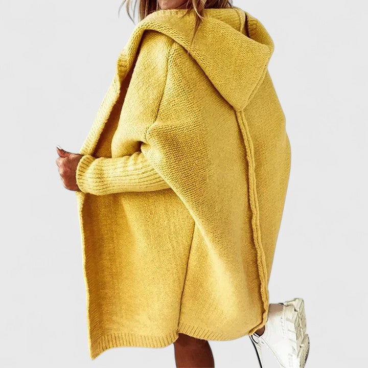 Amaris | Cozy Oversized Modern Hooded Cardigan