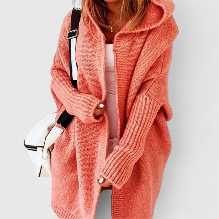Amaris | Cozy Oversized Modern Hooded Cardigan