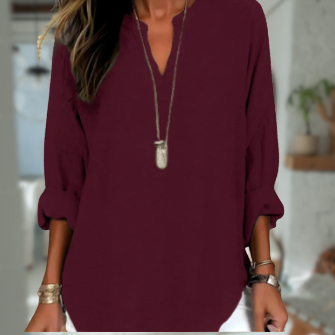 Veronica | Classic Long Sleeve Top