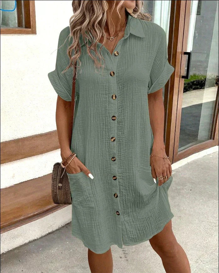 Barbara | Casual Polo Dress