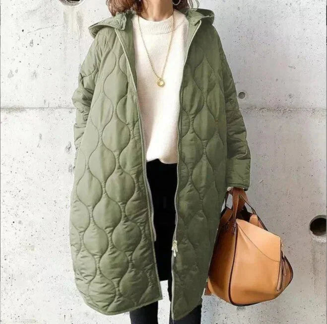 Aleah | Lightweight Quilted Parka Coat