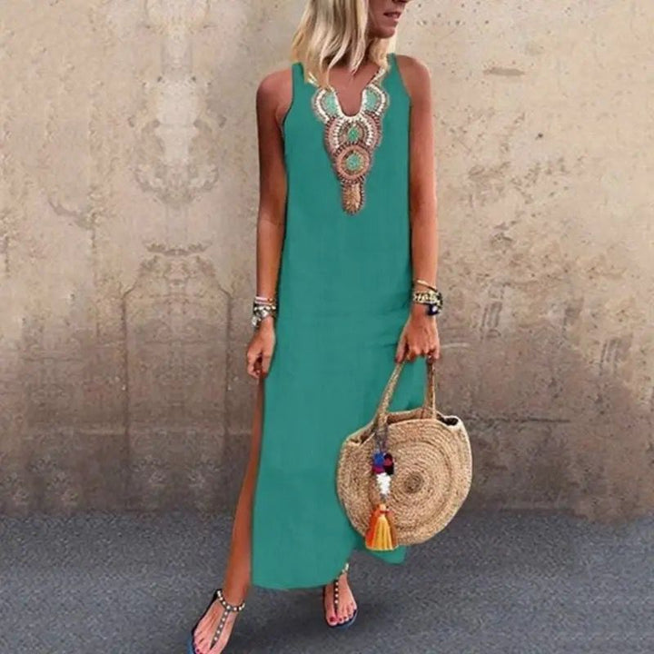 Bernadeth | Boho Sleeveless Dress