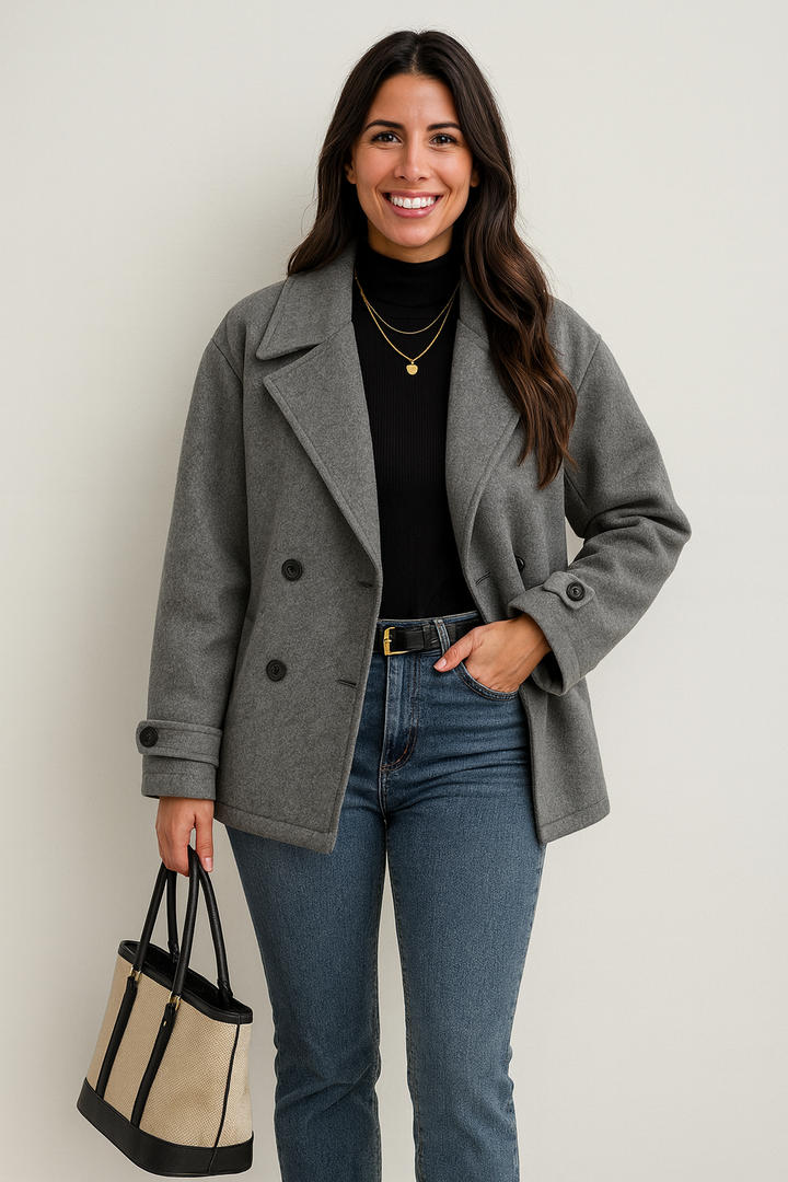 Zariah | Stylish Double-Breasted Cardigan