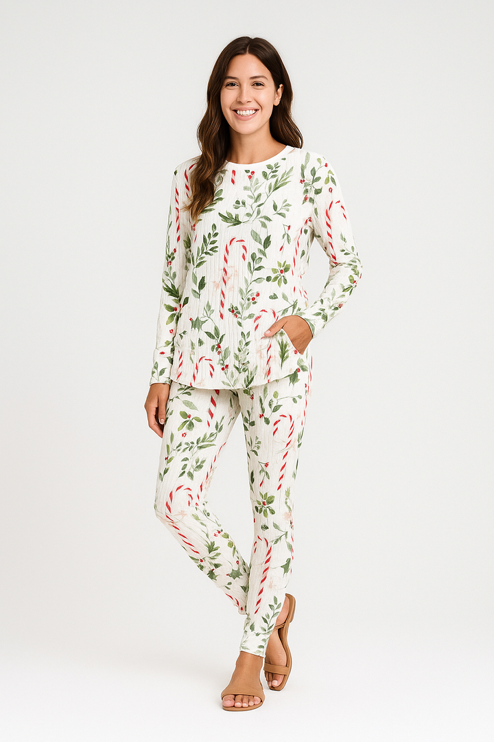 Zoe | Cozy Christmas Loungewear Set