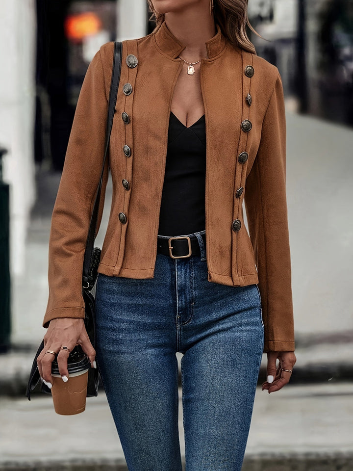 Xyra | Sleek Tailored Double-Breasted Jacket