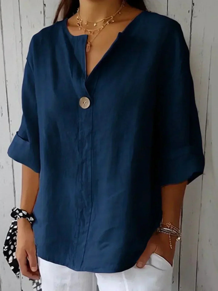 Lynde | Casual V-Neck Blouse