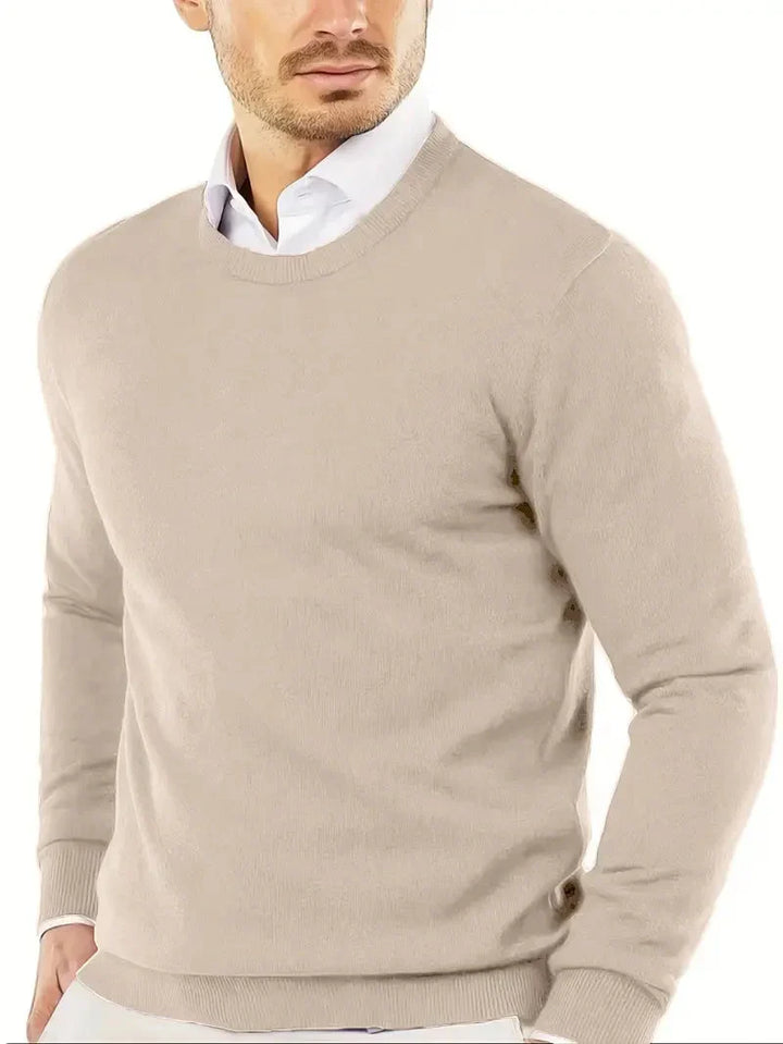 Finnian | Soft Knit Crew Neck Sweater