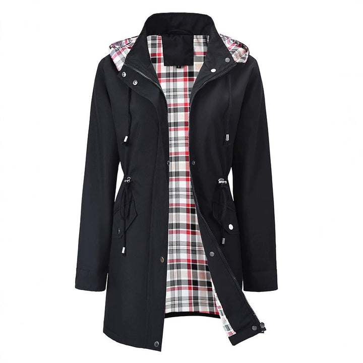 Sierra | Waterproof Plaid Rain Jacket