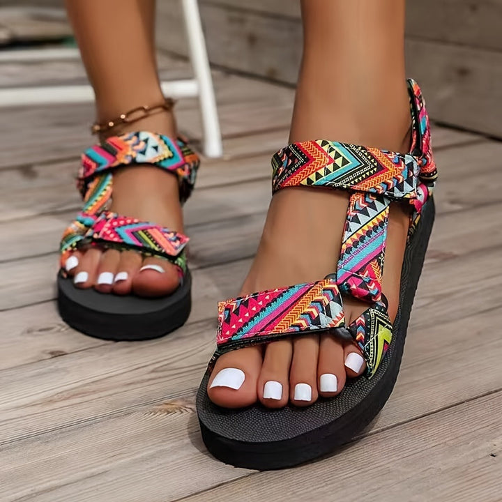 Novelyn | Colorful Safari Sandals