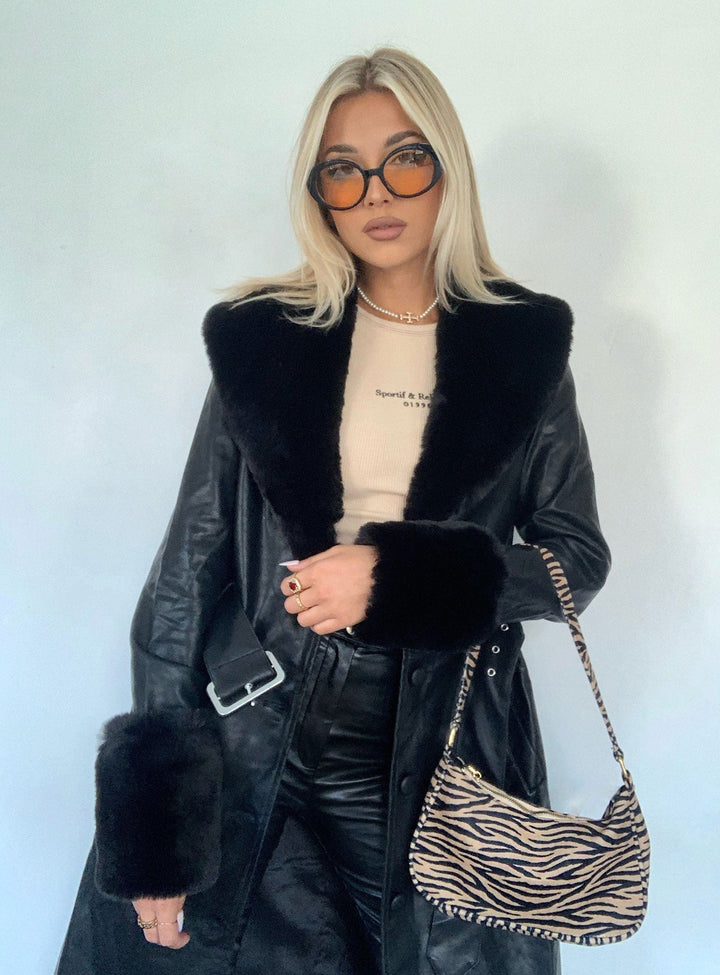 Harley | Classic Long Belted Trench Coat