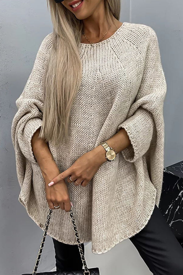 Rosie | Cozy Oversized Textured Knit Sweater