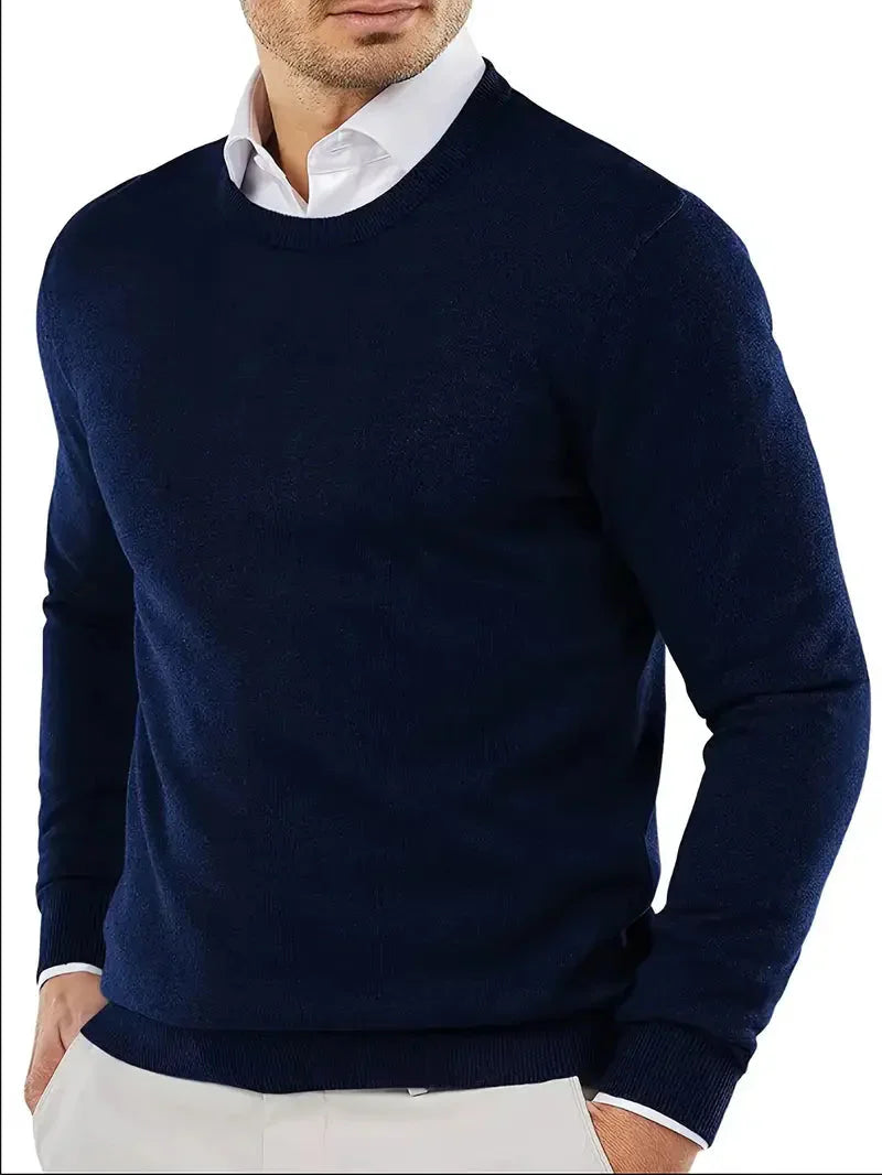 Finnian | Soft Knit Crew Neck Sweater