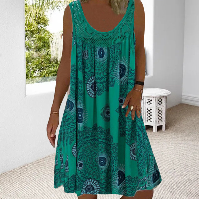 Minorca | Sleeveless Boho Dress