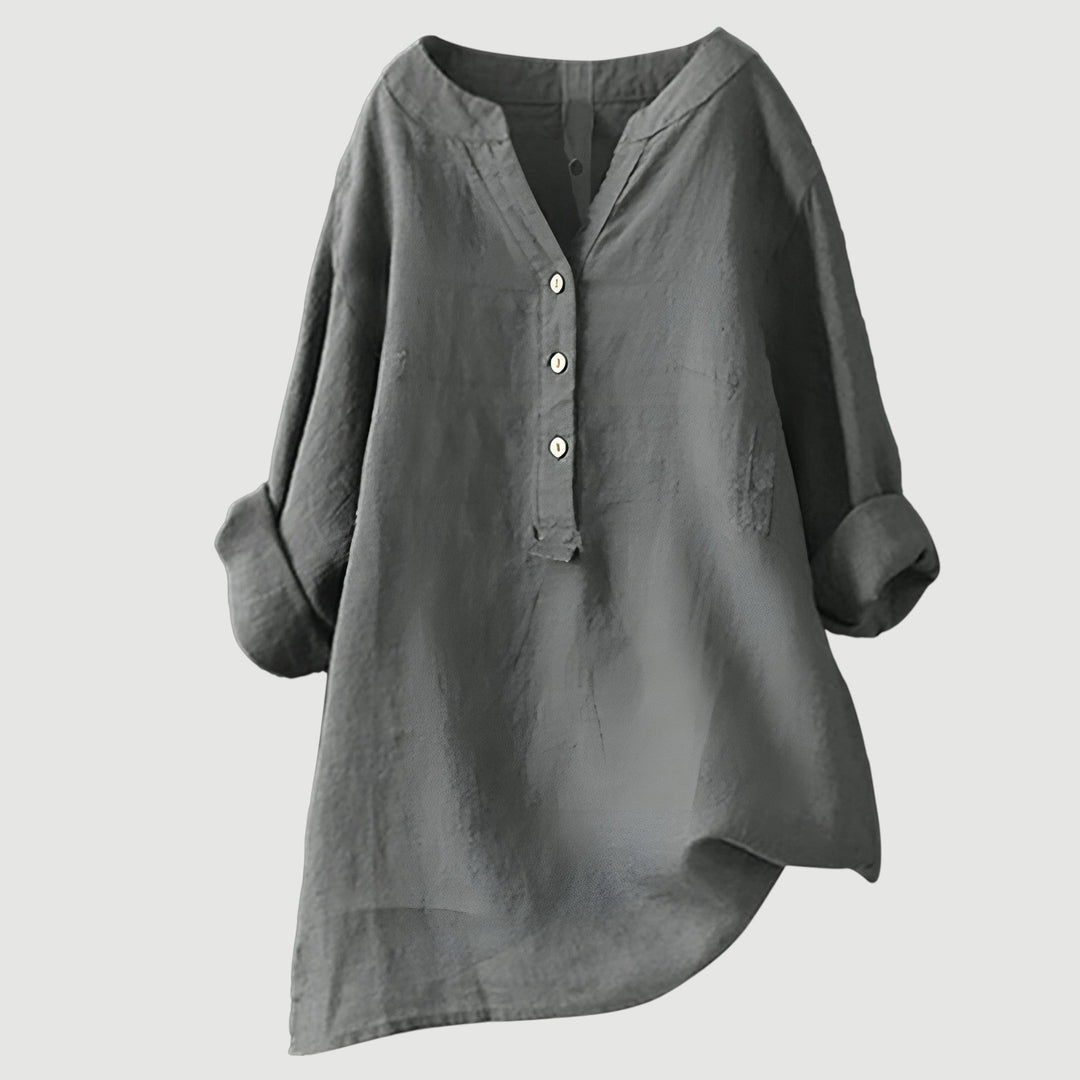 Mabelle | Breezy Button-Up Shirt