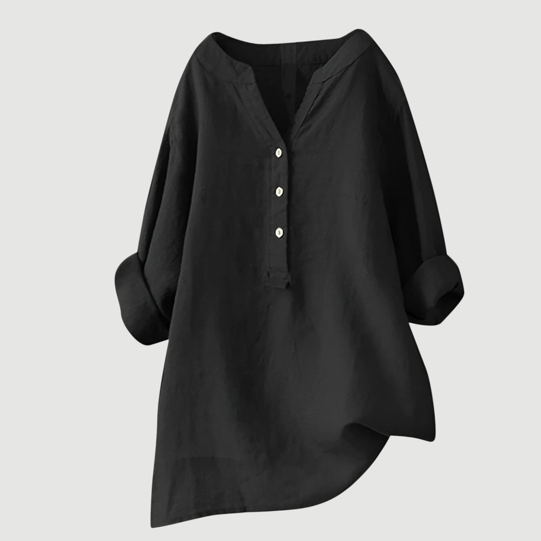 Mabelle | Breezy Button-Up Shirt