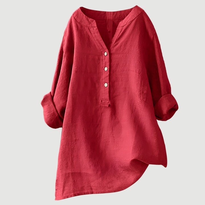 Mabelle | Breezy Button-Up Shirt
