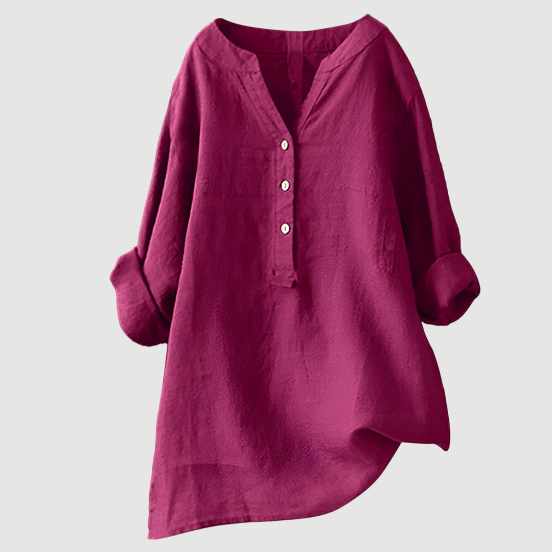 Mabelle | Breezy Button-Up Shirt