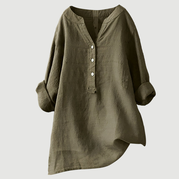 Mabelle | Breezy Button-Up Shirt