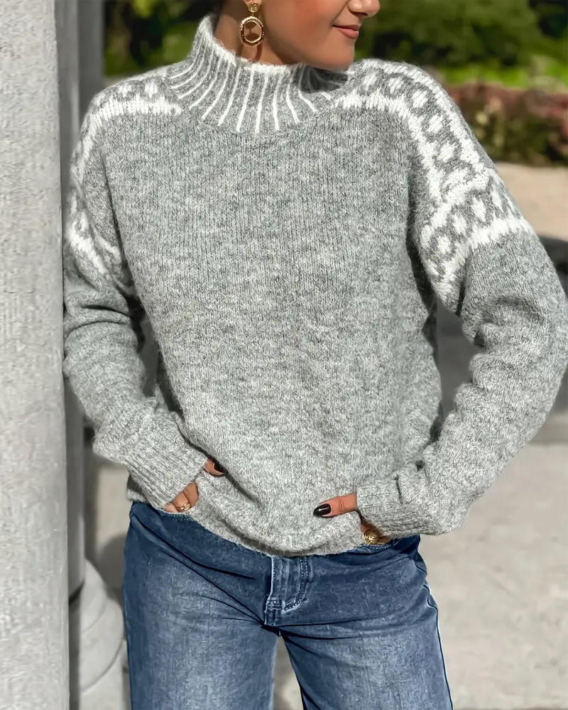 Liah | Cozy Turtleneck Knit Sweater