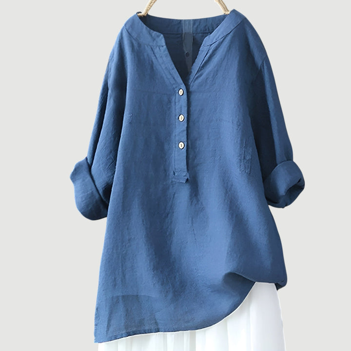 Mabelle | Breezy Button-Up Shirt