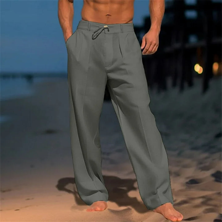 Nikolas | Relaxed Solid Color Pants