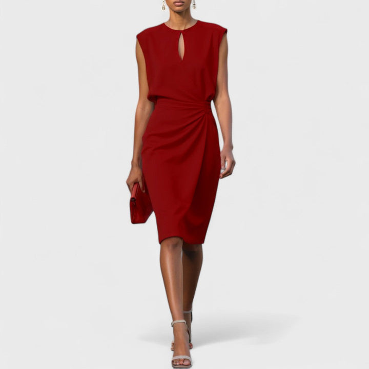 Lucia | Classy Modern Look Midi Dress