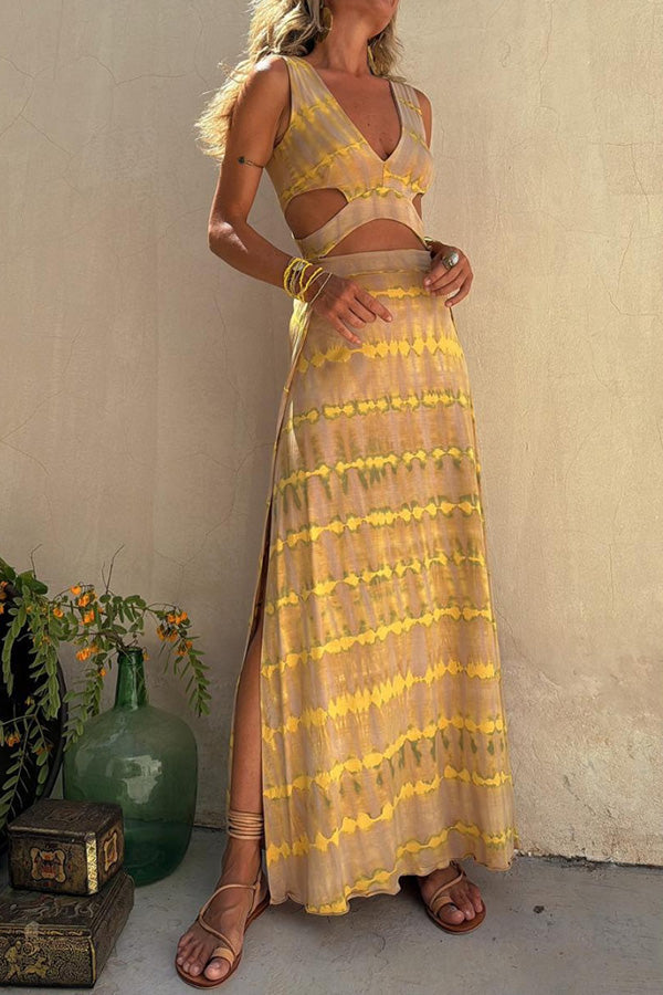 Olga | Cut-Out Maxi Dress