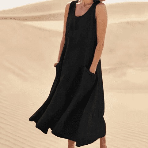 Alana | Sleeveless Midi Dress