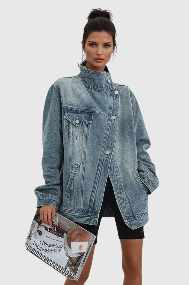 Ivy | Artistic Denim Jacket