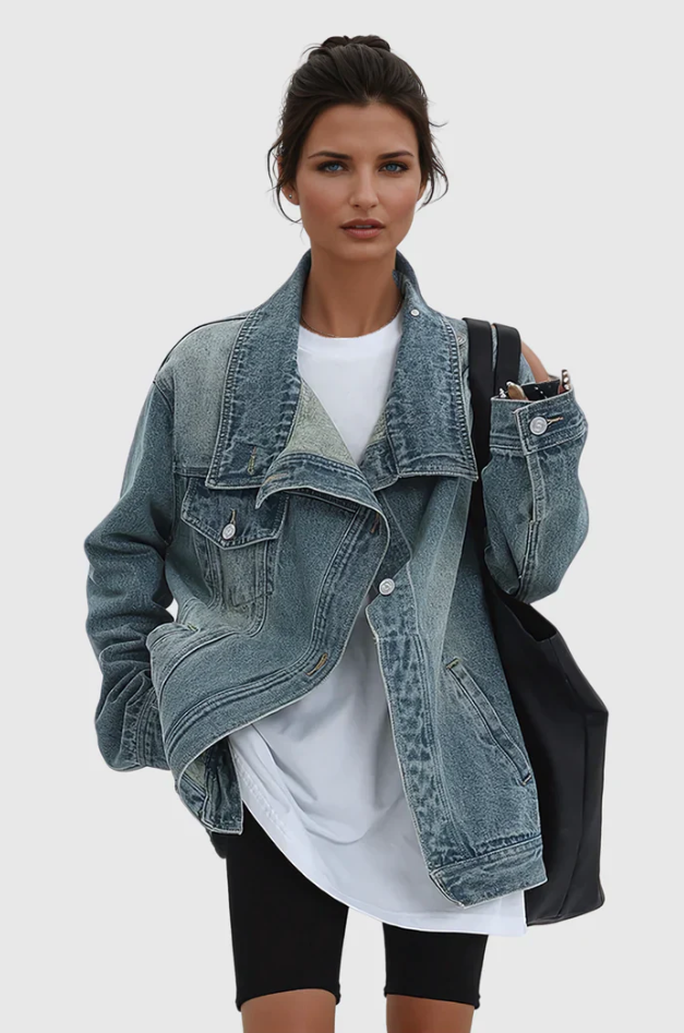 Ivy | Artistic Denim Jacket