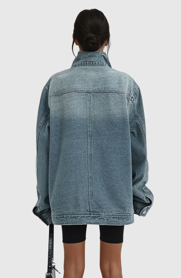Ivy | Artistic Denim Jacket