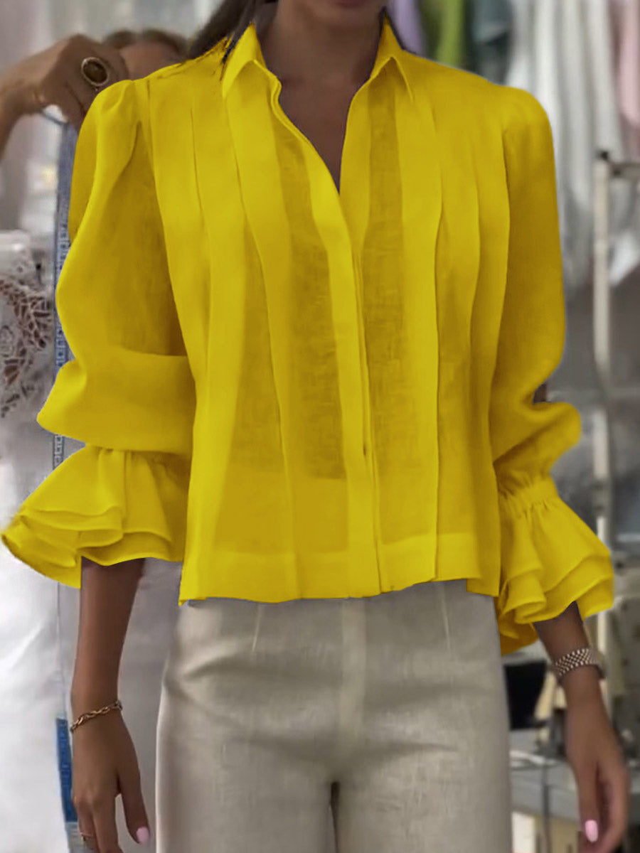 Annalise | Lightweight Structured Lapel Cardigan