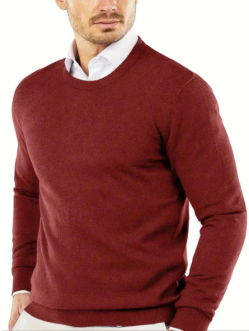 Finnian | Soft Knit Crew Neck Sweater