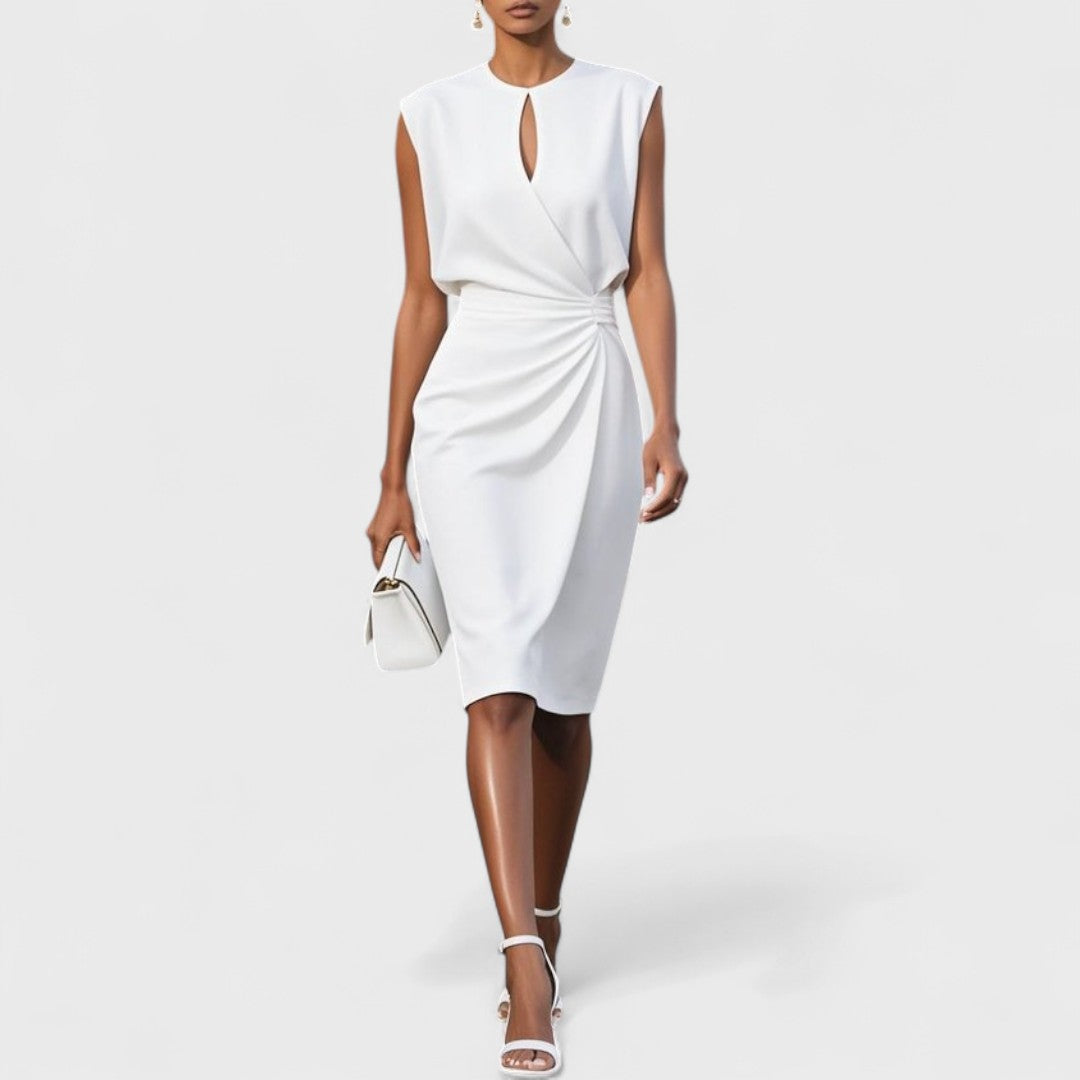 Lucia | Classy Modern Look Midi Dress