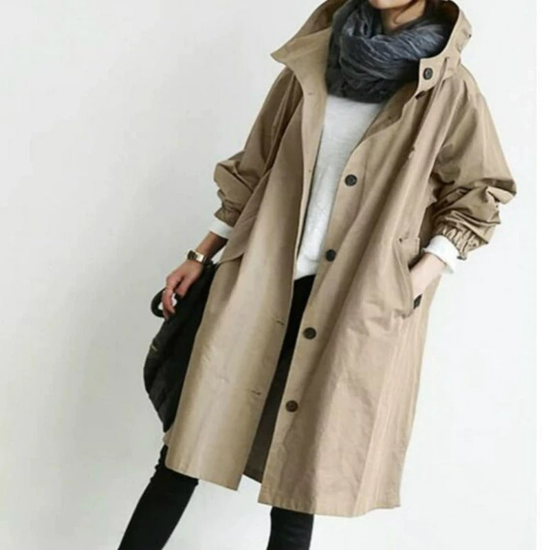 Amara | Lightweight Waterproof Trench Coat