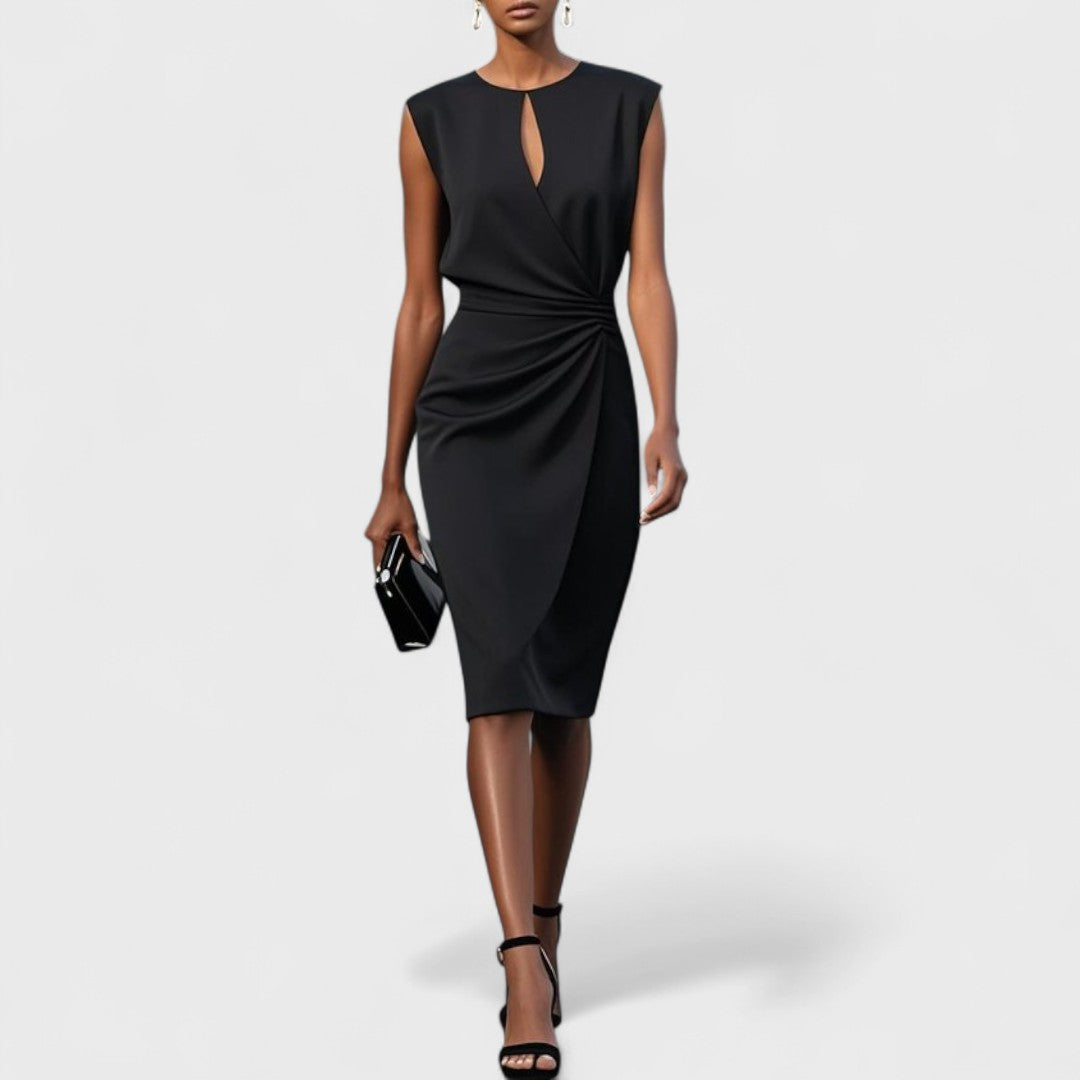 Lucia | Classy Modern Look Midi Dress