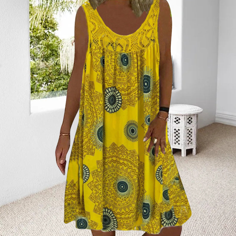 Minorca | Sleeveless Boho Dress